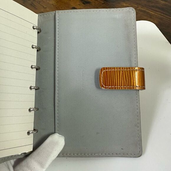 Louis Vuitton Cyber Epi Agenda PM Cover Day Planner Small Bronze - Picture 10 of 16